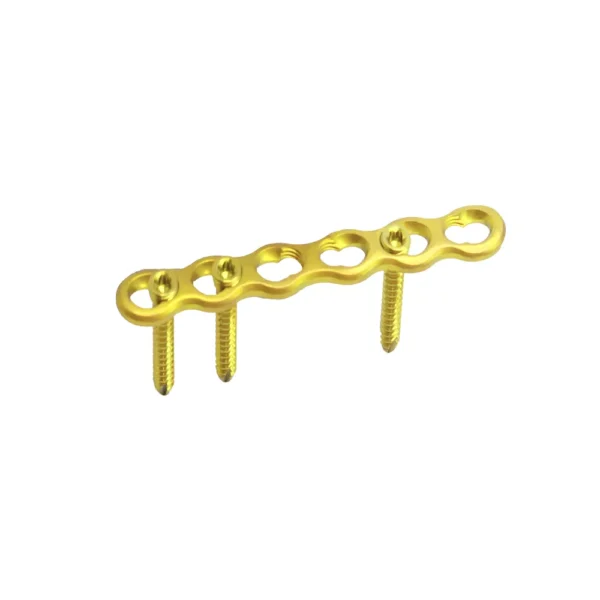 PLACA DE BLOQUEO MINI T 2,7 MM (CABEZA 2 AGUJEROS)