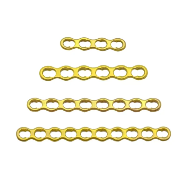 PLACA DE BLOQUEO MINI T 2,7 MM (CABEZA 2 AGUJEROS)