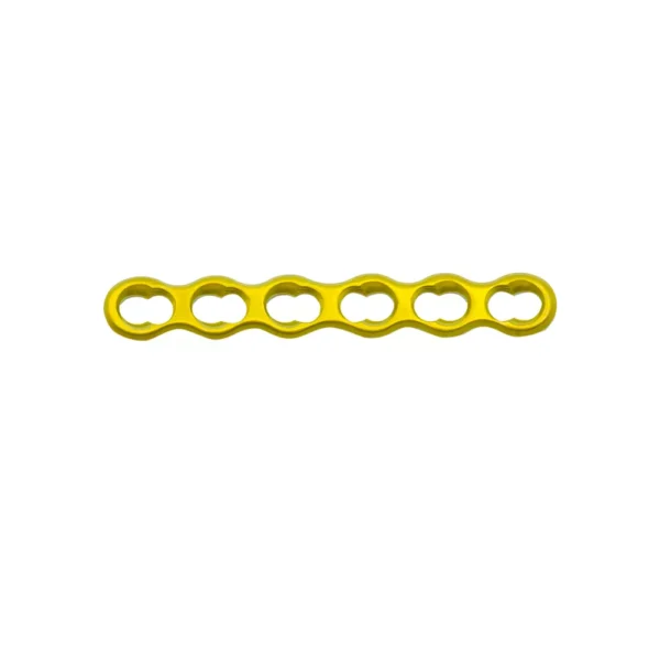 PLACA DE BLOQUEO MINI T 2,7 MM (CABEZA 2 AGUJEROS)