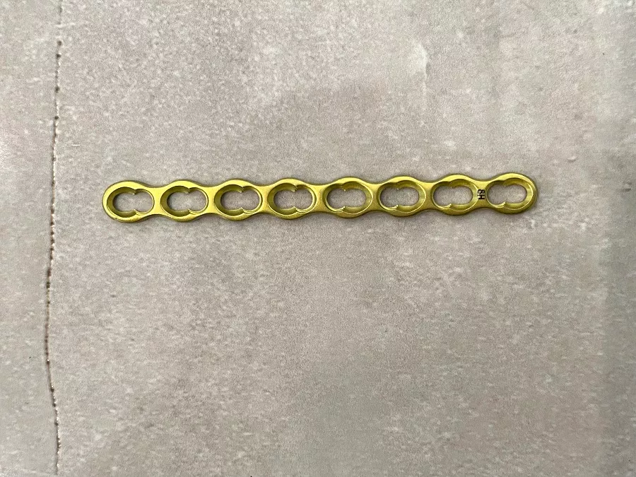 PLACA DE BLOQUEO MINI T 2,7 MM (CABEZA 2 AGUJEROS)